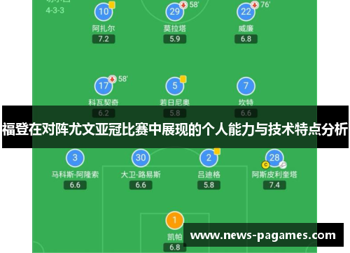 福登在对阵尤文亚冠比赛中展现的个人能力与技术特点分析